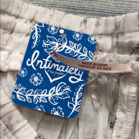 NWT Free People Pattern Dream Time Sleep Pants - Picture 8 of 13